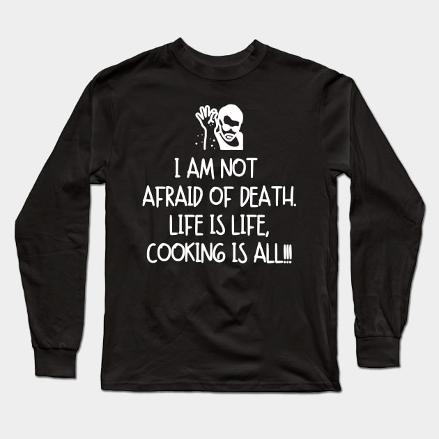 Cooking is all!! Long Sleeve T-Shirt by mksjr